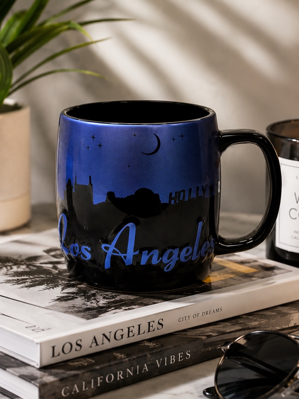 Embossed Los Angeles Mug